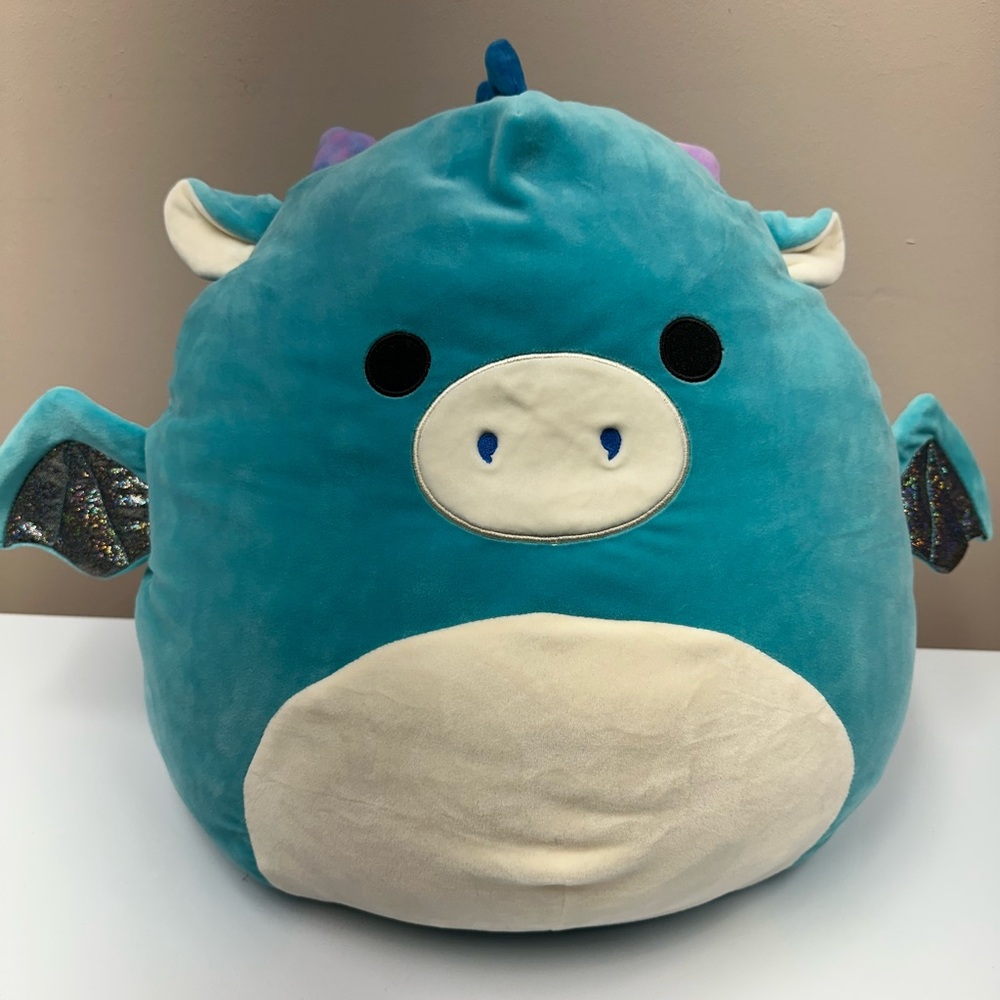 Squishmallows Dragon  Turquoise Plush